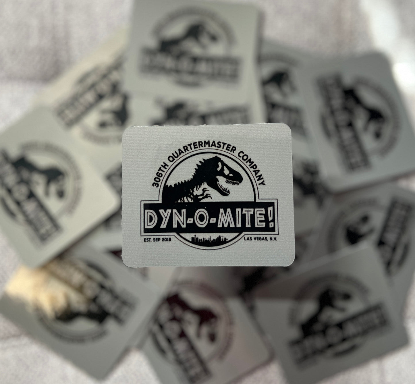 OD Green 306th Quartermaster Company NV Reserve Unit Sticker
