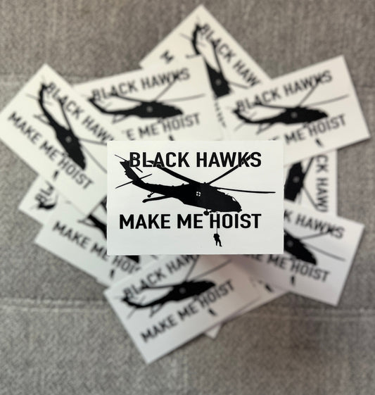 Blackhawks Make Me Hoist
