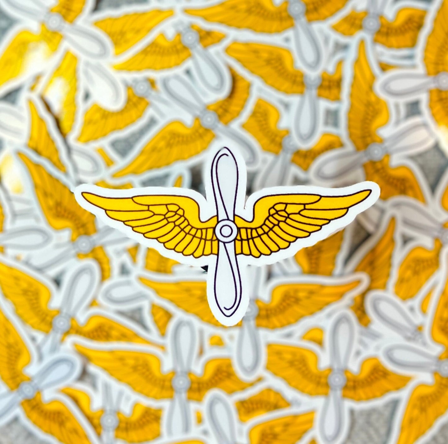 Army Aviation Emblem Color Sticker