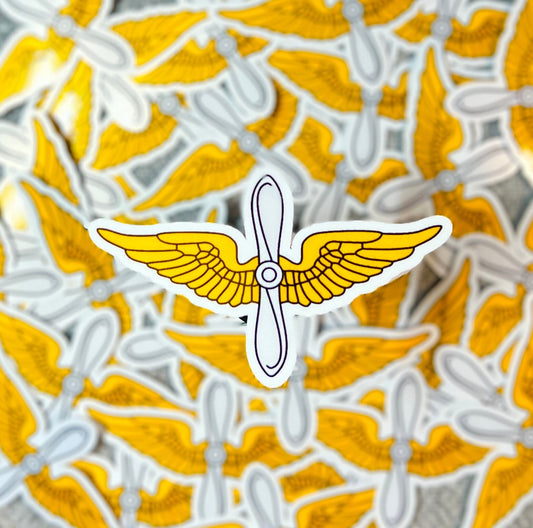 Army Aviation Emblem Color Sticker