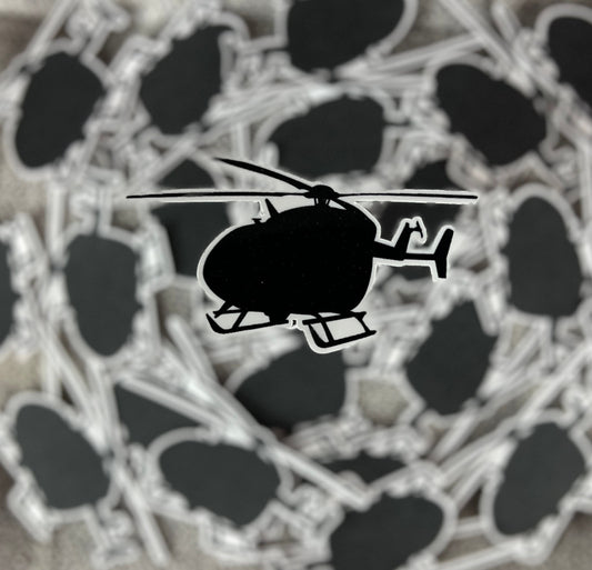 LUH-72 Lakota / Eurocopter EC145 Helicopter 3/4 Angled View Vinyl Sticker